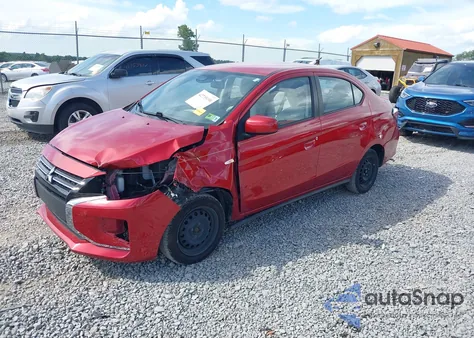 2022 Mitsubishi Mirage G4 Black Edition/Es/Le из США, поврежденный, VIN ML32FUFJ1NHF05316